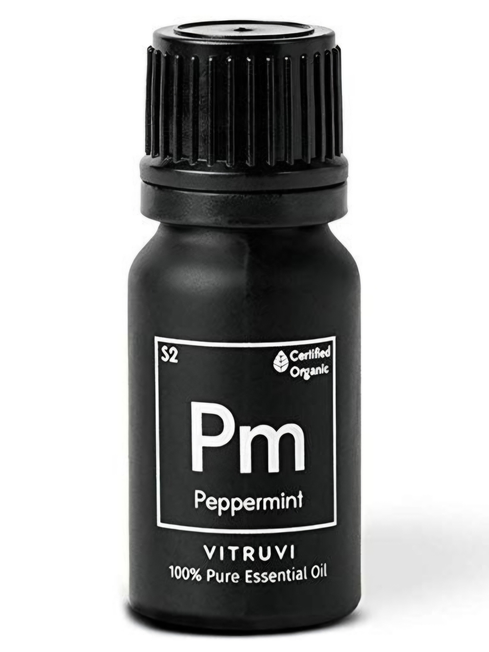 Vitruvi Peppermint (Pm) Essential Oil - Black Bottle NEW